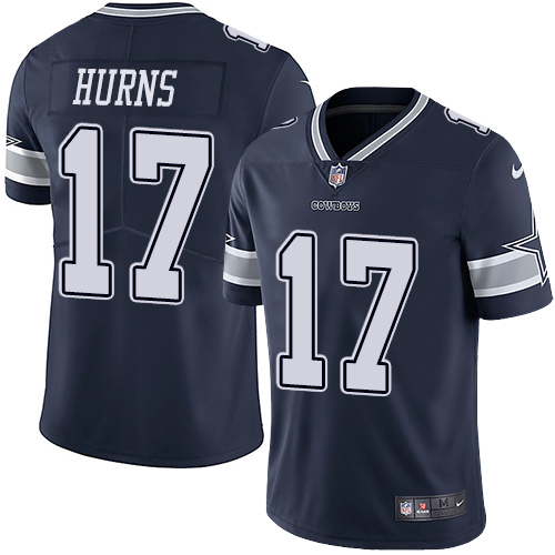 Nike Cowboys #17 Allen Hurns Navy Blue Team Color Men's Stitched NFL Vapor Untouchable Limited Jersey